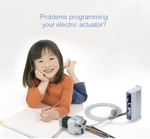 problem programming electric actuator